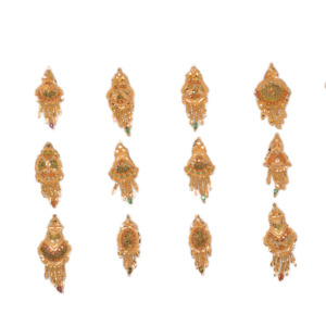 916 Gold Fine Earrings SANER43