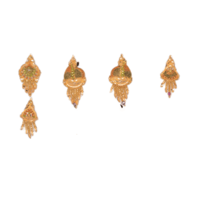 916 Gold Grand Earrings SANER44
