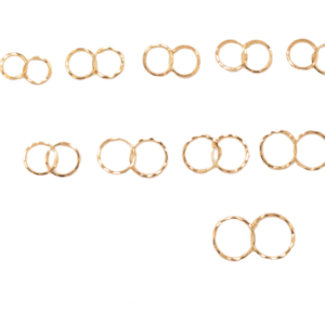 916 Gold Trending Earrings SANER45