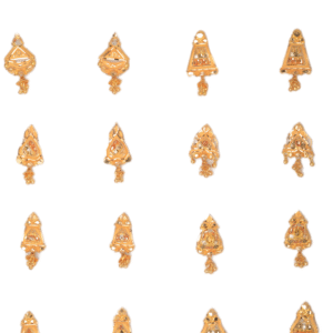 916 Gold Handmade Earrings SANER76