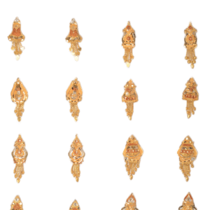 916 Gold Designer Earrings SANER78