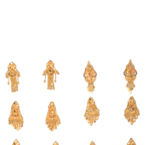 916 Gold Elegant Earrings SANER82