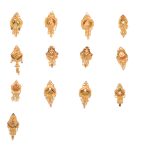 916 Gold Delicate Earrings SANER85