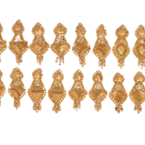 916 Gold Elegant Earrings SANER93