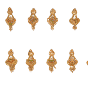 916 Gold Stylish Earrings SANER94
