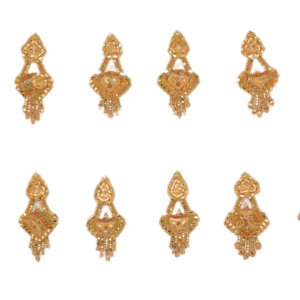 916 Gold Delicate Earrings SANER96