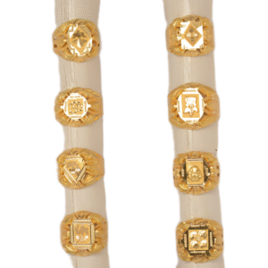 916 Gold Stylish Gents Ring SANGR15