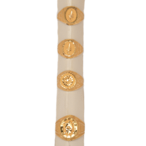 916 Gold Beautiful Gents Ring SANGR17