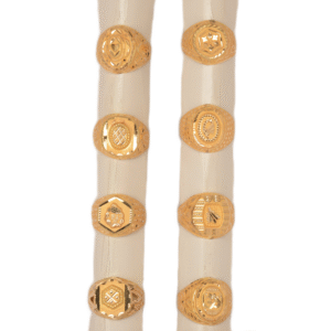 916 Gold Designer Gents Ring SANGR24