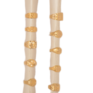 916 Gold Modern Kids Ring SANKR04
