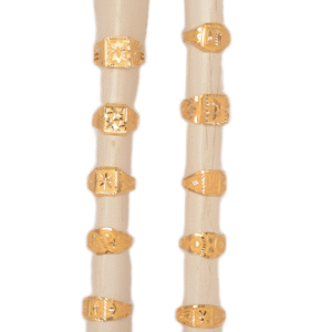 916 Gold Charm Kids Ring SANKR06