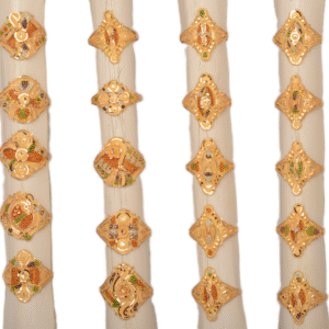 916 Gold Classic Ladies Ring SANLR05