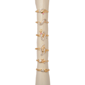 916 Gold Stylish Ladies Ring SANLR10