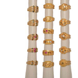 916 Gold Antique Ladies Ring SANLR102