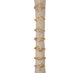 916 Gold Stylish Ladies Ring SANLR15