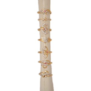 916 Gold Beautiful Ladies Ring SANLR17