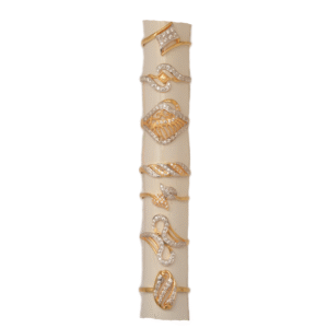 916 Gold Pretty Ladies Ring SANLR18