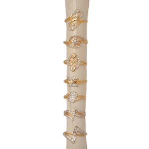 916 Gold Unique Ladies Ring SANLR19