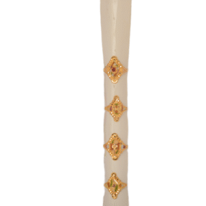 916 Gold Elegant Ladies Ring SANLR82
