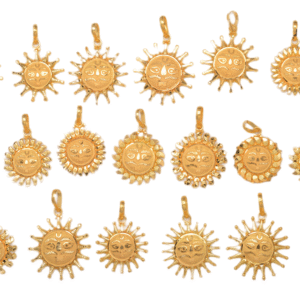 916 Gold Designer Pendant SANP02