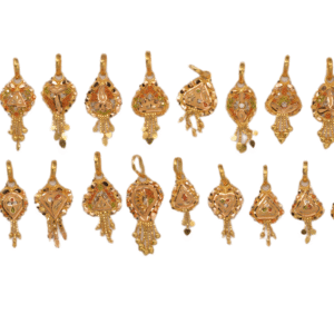 916 Gold Charm Pendant SANP06
