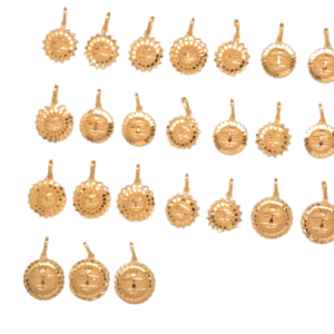 916 Gold Unique Pendant SANP19