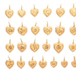 916 Gold Sparkling Pendant SANP22