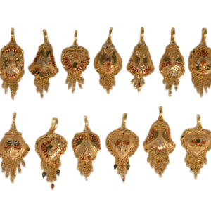916 Gold Royal Pendant SANP32